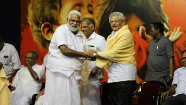 seetharam yechuri blasts modi and trump seetharam yechuri blasts modi and trump