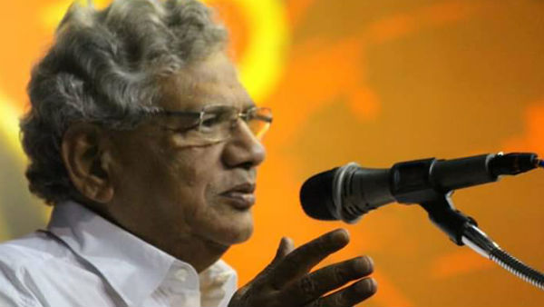 seetharam yechuri blasts modi and trump seetharam yechuri blasts modi and trump