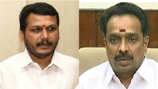 Minister MR Vijayabaskar slams Senthil Balaji Minister MR Vijayabaskar slams Senthil Balaji
