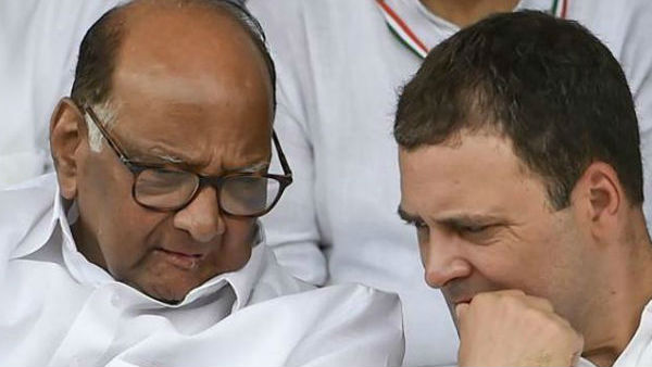 Congress and Shiv Sena supports Sharad Pawar Congress and Shiv Sena supports Sharad Pawar