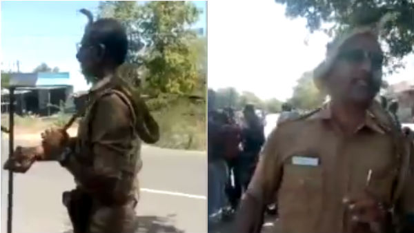 Police Inspector caught the snake Video Police Inspector caught the snake Video