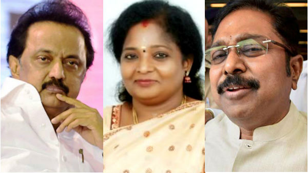 Politicians wishes Tamilisai Soundarajan who has elevated as Governor of Telangana Politicians wishes Tamilisai Soundarajan who has elevated as Governor of Telangana