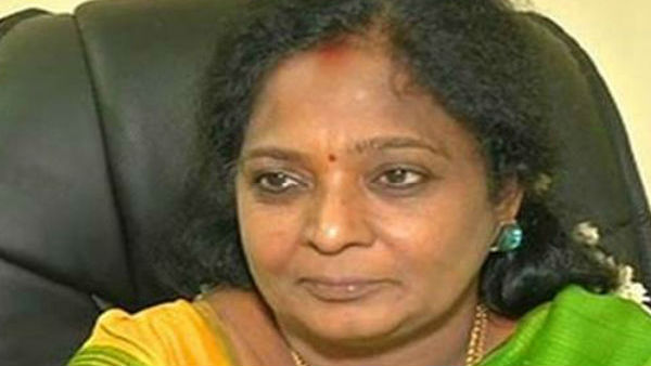 Tamilisai resigns from TN State President post Tamilisai resigns from TN State President post
