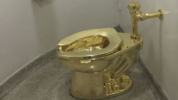 Gold Toilet stolen from British Palace Gold Toilet stolen from British Palace