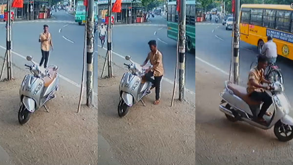 Two Wheeler theft near Tiruppur Two Wheeler theft near Tiruppur