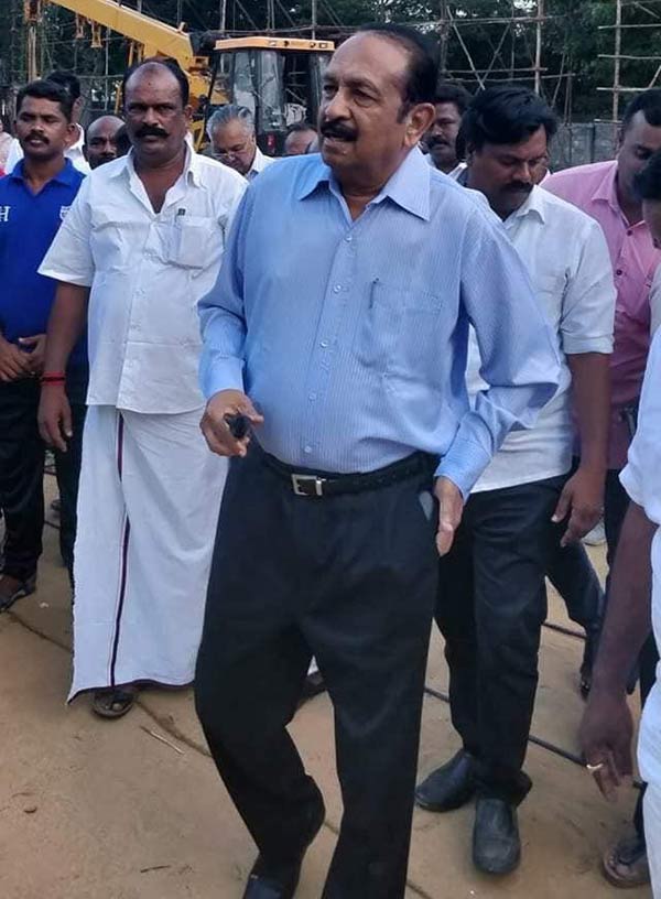 mdmk general secratery vaiko inspection to ymca ground mdmk general secratery vaiko inspection to ymca ground