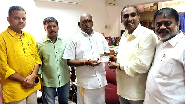 music director dhina to joined bjp party in the presence of pon radhakrishnan music director dhina to joined bjp party in the presence of pon radhakrishnan