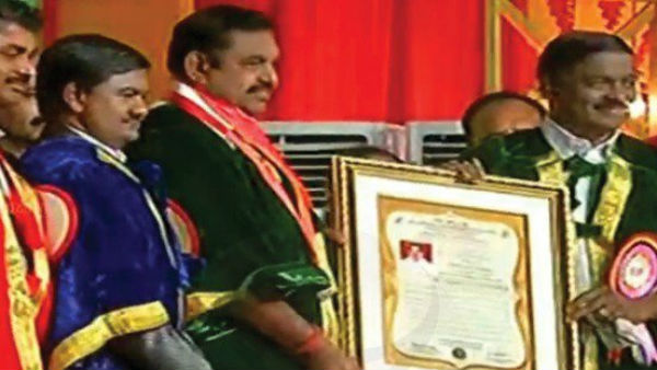 doctor edappadi k palaniswami : TN CM to receive honorary doctorate from dr mgr deemed university doctor edappadi k palaniswami : TN CM to receive honorary doctorate from dr mgr deemed university