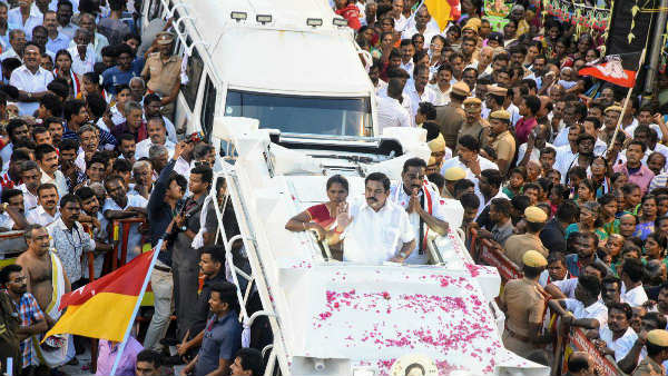 Stalin is political lier says TN CM Edappadi Palanisamy in Nanguneri by-election campaign Stalin is political lier says TN CM Edappadi Palanisamy in Nanguneri by-election campaign