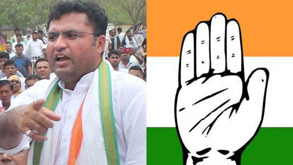 former haryana congress chief ashok tanwar protest in delhi party headquartress former haryana congress chief ashok tanwar protest in delhi party headquartress