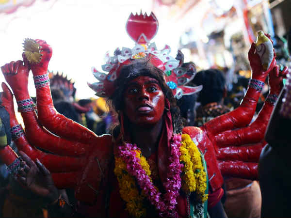 Kulasai Mutharamman dasara Lakhs devotees Soorasamharam Kulasai Mutharamman dasara Lakhs devotees Soorasamharam