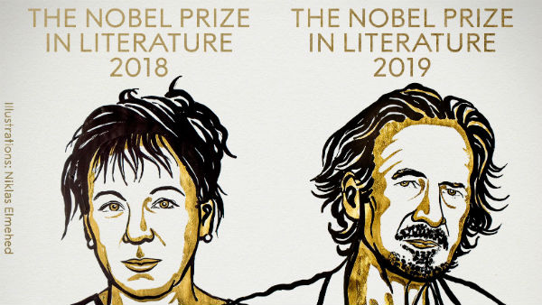 nobel prize literature 2019 winner Peter Handke, nobel prize literature 2018 winner olga tokarczuk nobel prize literature 2019 winner Peter Handke, nobel prize literature 2018 winner olga tokarczuk