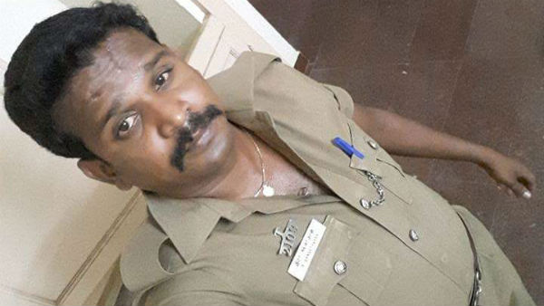Near Virudhunagar, policeman poisoned by suicide Near Virudhunagar, policeman poisoned by suicide