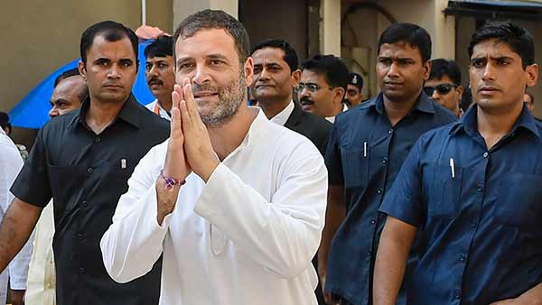 Cong. Former President Rahul Gandhi leaves for abroad Cong. Former President Rahul Gandhi leaves for abroad