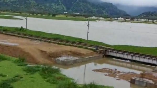 heavy rain affects train traffic in kanyakumari district heavy rain affects train traffic in kanyakumari district
