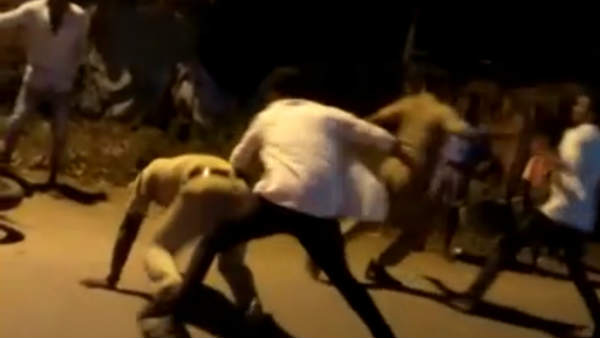 rowdy who attacked police got injured in puducherry rowdy who attacked police got injured in puducherry