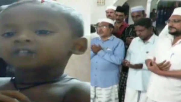 Muslims doing special prayers, to save 2 year old boy Sujith Muslims doing special prayers, to save 2 year old boy Sujith