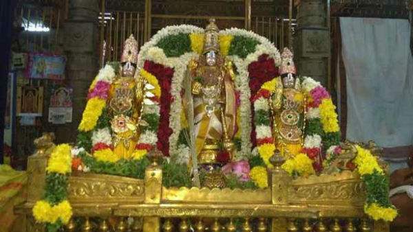 Madurai Thallakulam perumal temple bramorchavam - Oct 3rd Garudaseva Madurai Thallakulam perumal temple bramorchavam - Oct 3rd Garudaseva