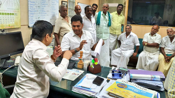 Tiruvarur district Farmers complaint about not providing crop insurance Tiruvarur district Farmers complaint about not providing crop insurance