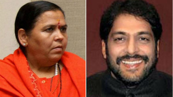 uma bharti opposes to take gopal kantas support to form bjp govt in haryana uma bharti opposes to take gopal kantas support to form bjp govt in haryana