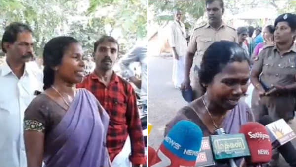 woman attempts for self immolation in kanyakumari collectorate woman attempts for self immolation in kanyakumari collectorate