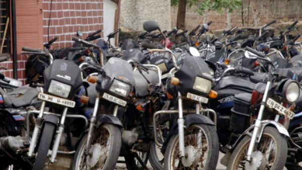104 confiscated vehicles in Trichy Auction on december 6th 104 confiscated vehicles in Trichy Auction on december 6th