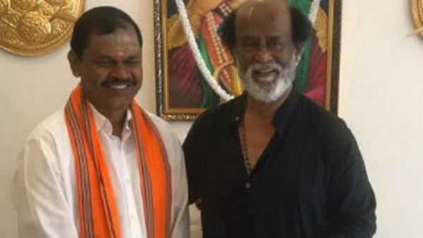 Arjun Sampath explain about Rajinikanth opinion on saffron Arjun Sampath explain about Rajinikanth opinion on saffron