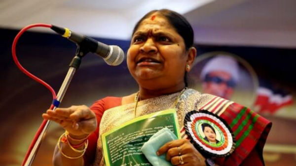 admk ex minister p.valarmathi reply on rajinikanths political vacuum opinion admk ex minister p.valarmathi reply on rajinikanths political vacuum opinion
