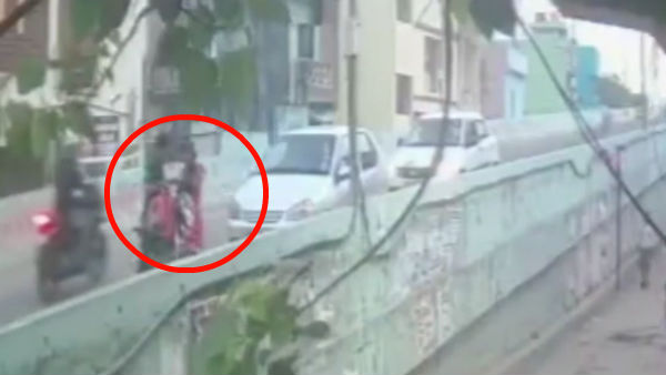 cctv footage released on chennai child death by manja kites cctv footage released on chennai child death by manja kites