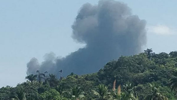 MiG-29K fighter aircraft crashed in Goa MiG-29K fighter aircraft crashed in Goa