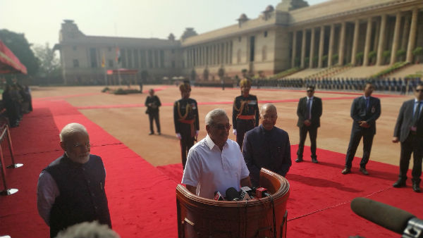 Sri Lankan President Gotabaya Rajapaksa to hold talks with PM Modi in New Delhi today Sri Lankan President Gotabaya Rajapaksa to hold talks with PM Modi in New Delhi today