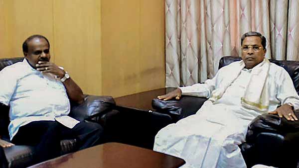 Siddaramaiah, Kumaraswamy booked for sedition Siddaramaiah, Kumaraswamy booked for sedition