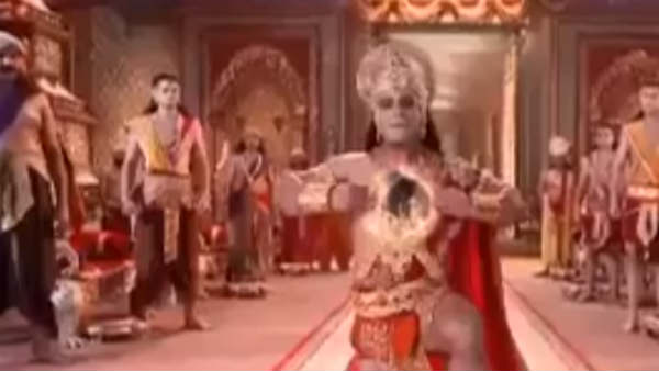 அனுமன் கண்ணீரோடு