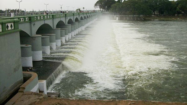 கல்லணையில் ஆய்வு