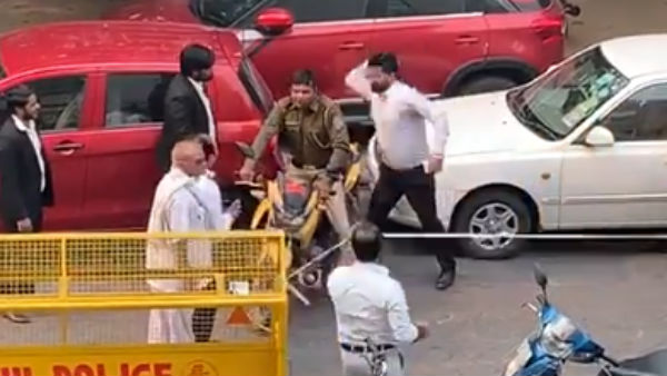 A video shows how our police is treated A video shows how our police is treated