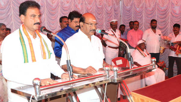 puducherry kamarajar nagar mla john kumar takes oath puducherry kamarajar nagar mla john kumar takes oath