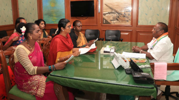 narayanasamys transgender speech creates debates narayanasamys transgender speech creates debates