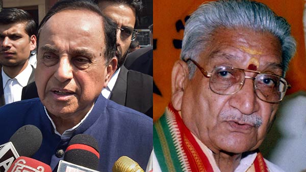 Ayodhya Verdict: Subramanian Swamy demands Bharat Ratna for Ashok Singhal Ayodhya Verdict: Subramanian Swamy demands Bharat Ratna for Ashok Singhal