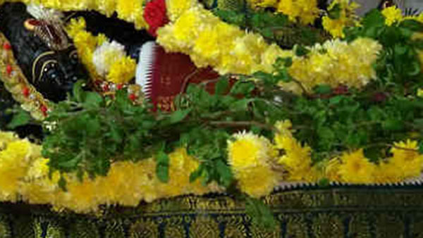 துளசி இலையால் அர்ச்சனை