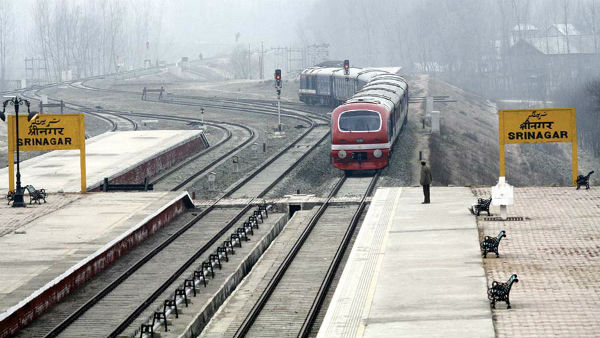 Indian Railways resume train service from tomorrow in Kashmir Indian Railways resume train service from tomorrow in Kashmir