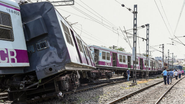 Kacheguda trains collide- Driver Still trapped inside Kacheguda trains collide- Driver Still trapped inside
