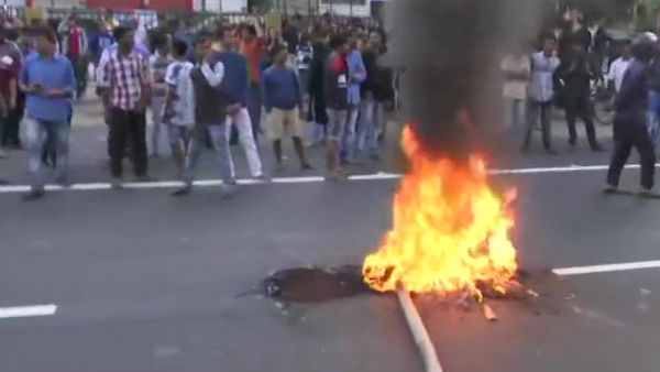 CAB Protestors Clash with Security Forces in Assam CAB Protestors Clash with Security Forces in Assam