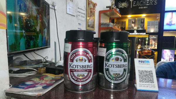 5 liter can beer launched in Puducherry to welcome the New Year 5 liter can beer launched in Puducherry to welcome the New Year