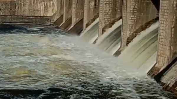 Veedur Dam which reaches full capacity Veedur Dam which reaches full capacity