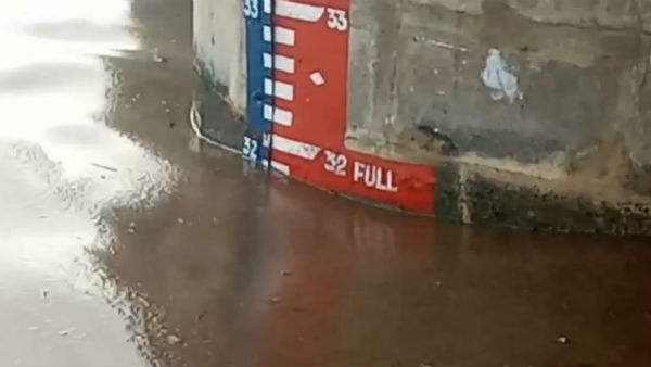 Veedur Dam which reaches full capacity Veedur Dam which reaches full capacity
