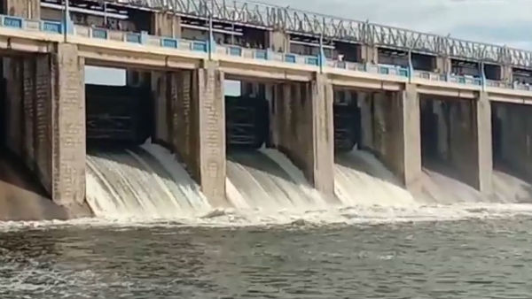 Veedur Dam which reaches full capacity Veedur Dam which reaches full capacity