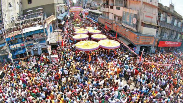 Pushpayagam was held at Padmavathi Thayar Temple Pushpayagam was held at Padmavathi Thayar Temple
