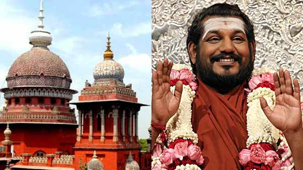hc issues notice to nithyanantha and erode police hc issues notice to nithyanantha and erode police