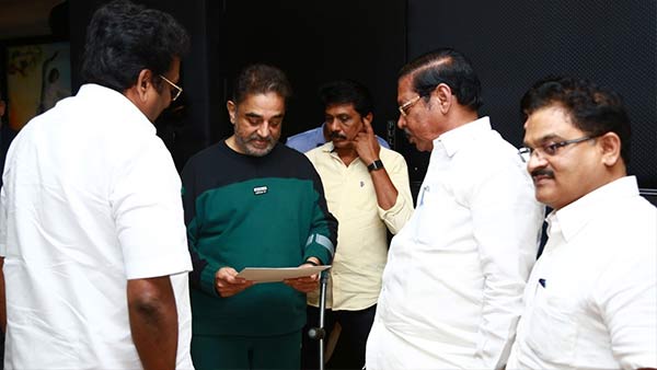 திமுக போராட்டத்தில் கமல்