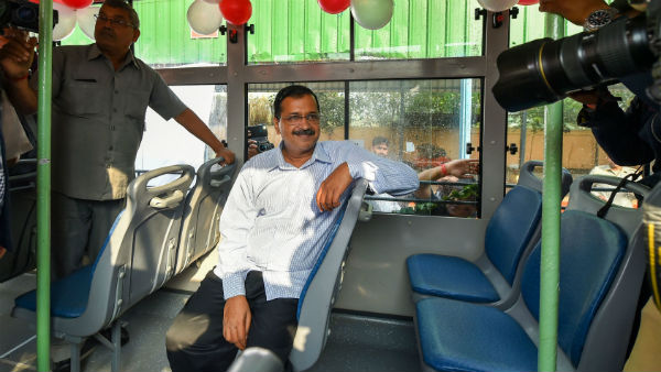 CCTV will be installed in 5,500 DTC & cluster buses, 3 in each: says Arvind Kejriwal CCTV will be installed in 5,500 DTC & cluster buses, 3 in each: says Arvind Kejriwal